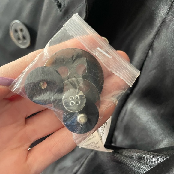 Express Trench Coat Black - Picture 5 of 6